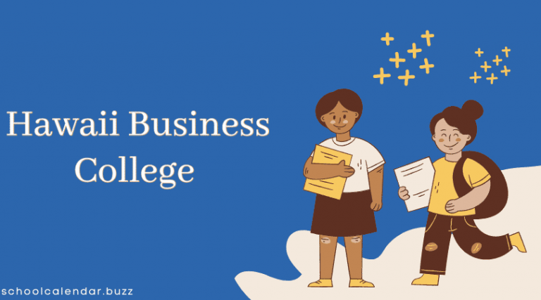 Hawaii Business College School Calendar