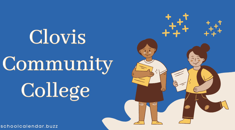 Clovis Community College School Calendar