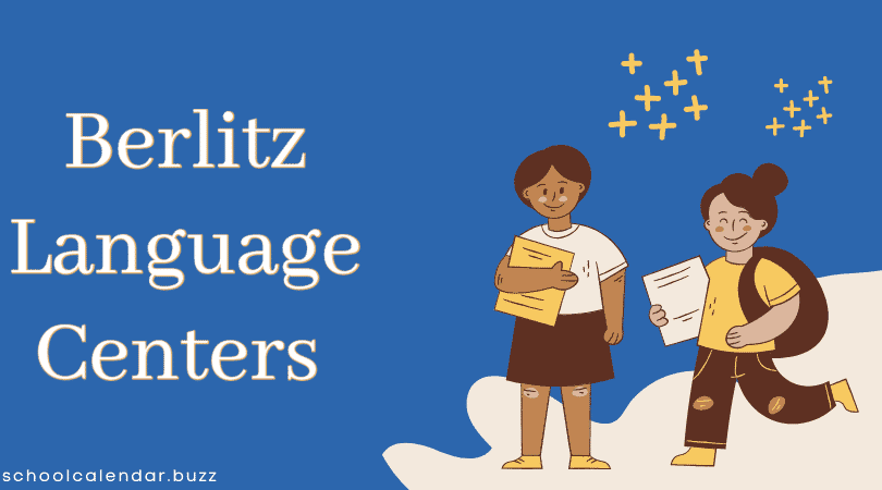 Berlitz Language Centers School Calendar