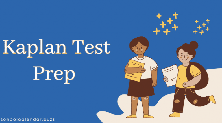 Kaplan Test Prep School Calendar