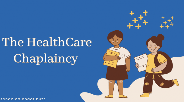 The HealthCare Chaplaincy School Calendar