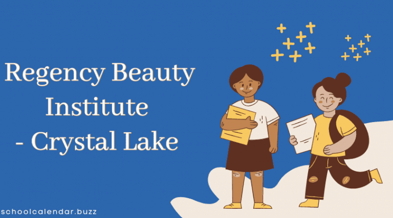 Regency Beauty Institute - Crystal Lake School Calendar